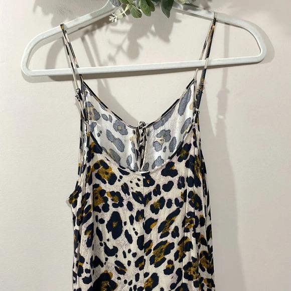URBAN Romantics Cheetah Animal Print Jumpsuit M - Picture 7 of 13